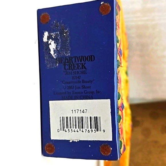 Jim Shore 2003 rabbit figurine #117147 - Picture 7 of 10